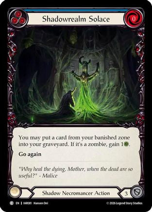 Shadowrealm Solace (IAR081)