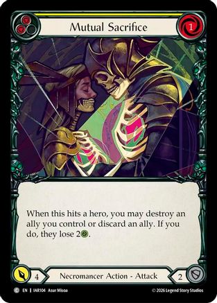 Mutual Sacrifice (Yellow) (IAR104)  Rainbow Foil