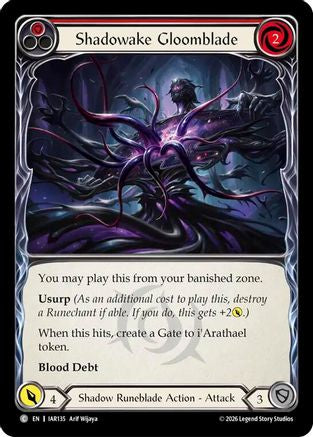 Shadowake Gloomblade (Red) (IAR135)