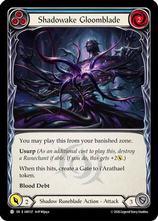 Shadowake Gloomblade (Blue) (IAR137)