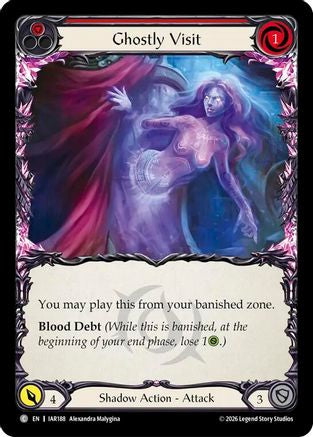 Ghostly Visit (Red) (IAR188)