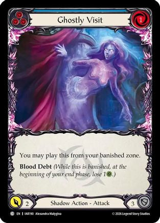 Ghostly Visit (Blue) (IAR190)
