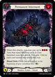 Permanent Interment (Red) (IAR191)  Rainbow Foil