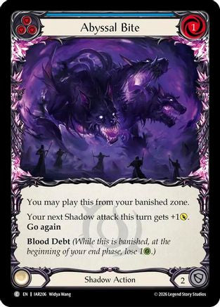 Abyssal Bite (IAR206)  Rainbow Foil