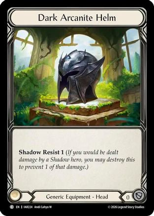 Dark Arcanite Helm (IAR224)