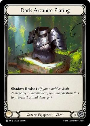 Dark Arcanite Plating (IAR225)  Cold Foil