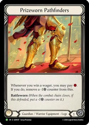 Prizeworn Pathfinders (GEM187)  Cold Foil