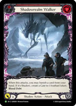 Shadowrealm Walker (GEM208)  Rainbow Foil