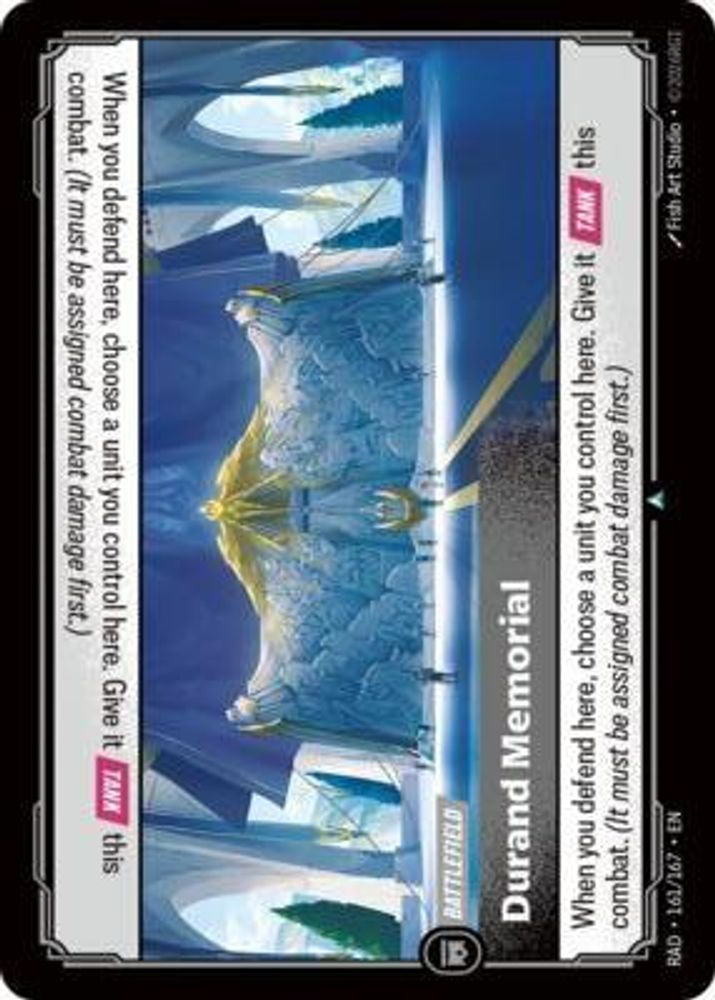 Durand Memorial (161/167) - Radiance Foil