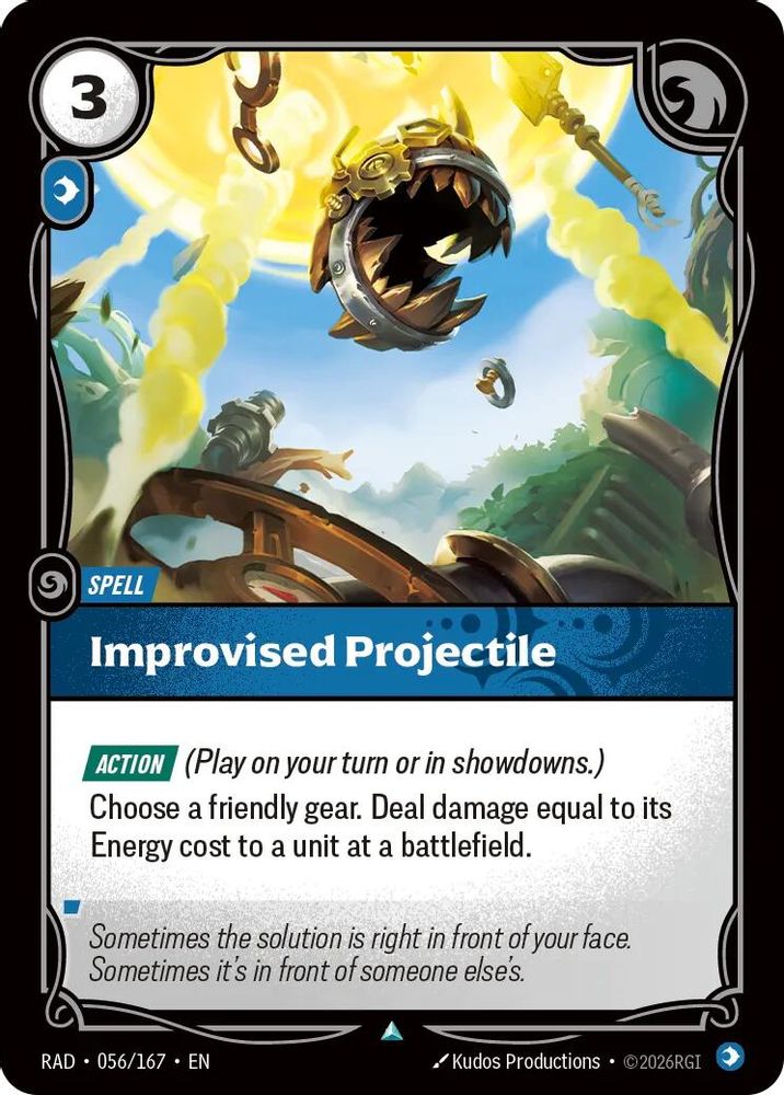 Improvised Projectile (056/167) - Radiance Foil
