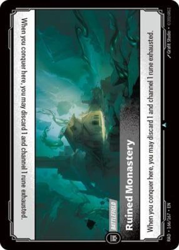 Ruined Monastery (166/167) - Radiance Foil