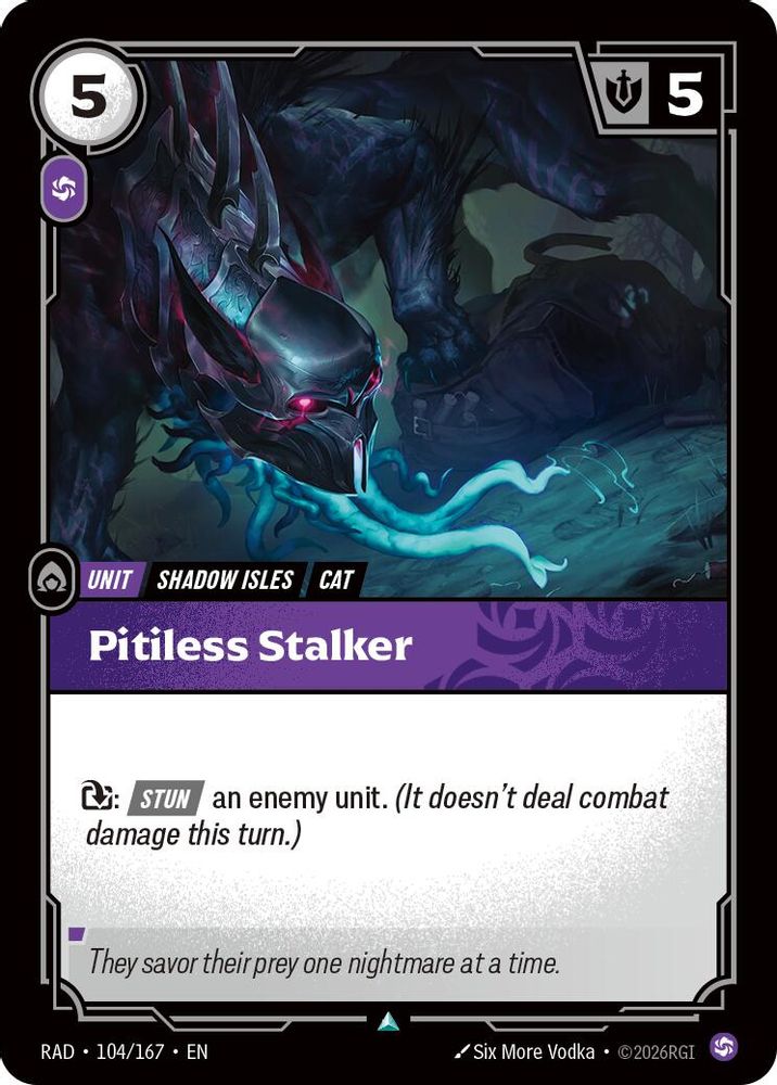 Pitiless Stalker (104/167) - Radiance Foil