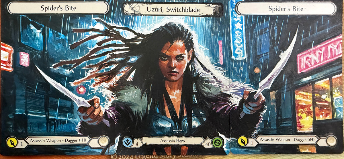 Custom Uzuri Artist Sketch by Tomasz Jedruszek
