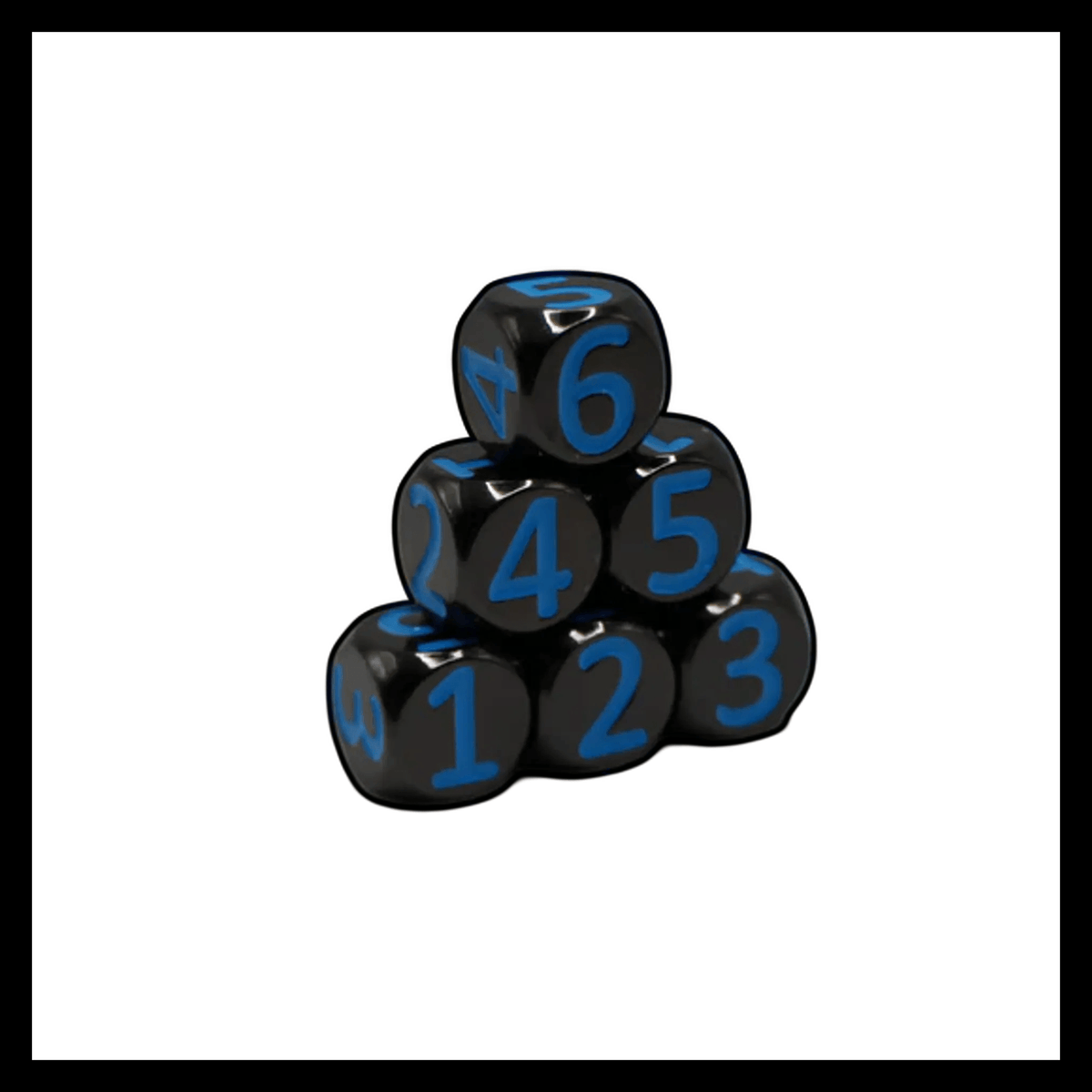 Heavy Rollers Metal D6 Dice w/ Magnetic Case