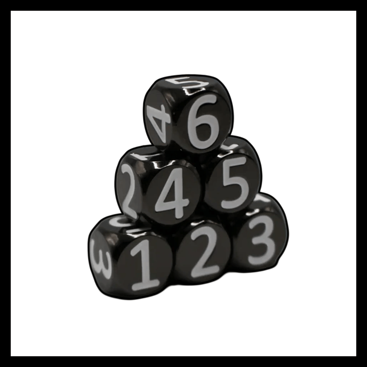 Heavy Rollers Metal D6 Dice w/ Magnetic Case