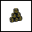 Heavy Rollers Metal D6 Dice w/ Magnetic Case