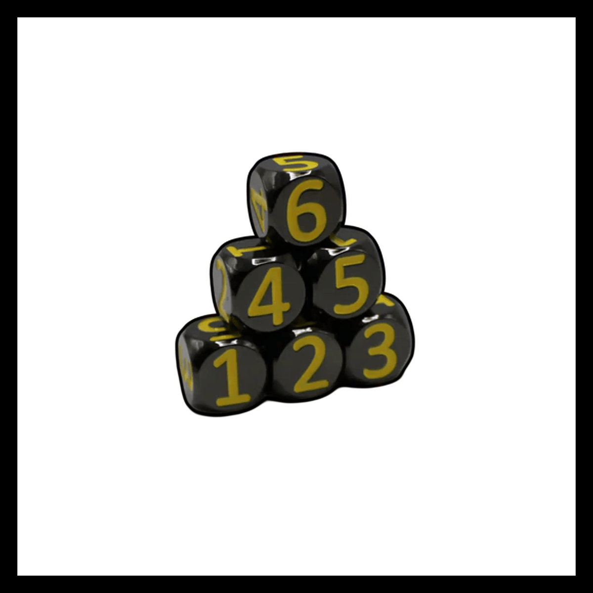 Heavy Rollers Metal D6 Dice w/ Magnetic Case