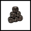 Heavy Rollers Metal D6 Dice w/ Magnetic Case