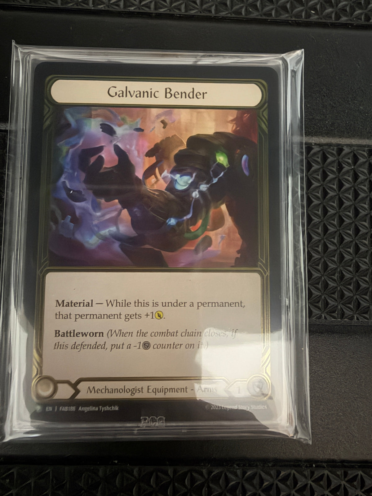 Galvanic Bender Gold Foil Graded PCG Gem-Mint 9.5