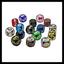 Heavy Rollers Metal D6 Dice w/ Magnetic Case