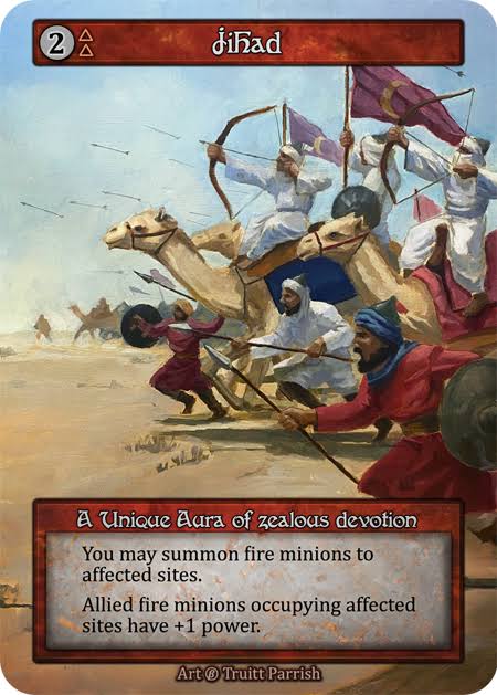 Jihad (Foil)  - Beta Foil