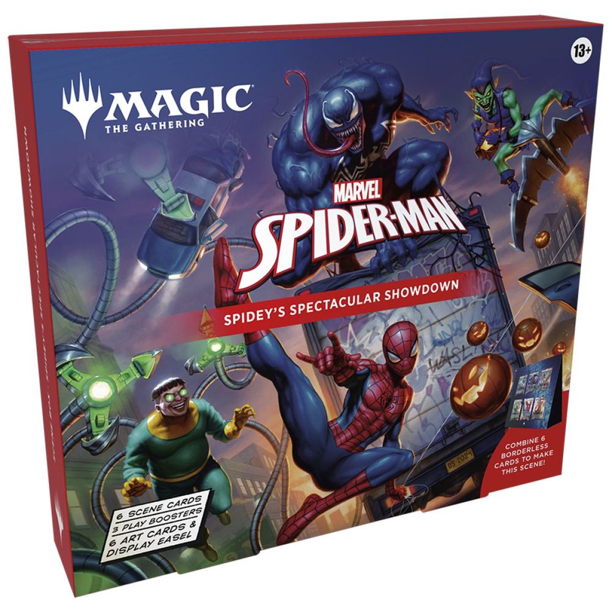MTG Spiderman Scene Box